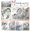 Portret Karykatura super PREZENT urodziny ślub rocznica - 8