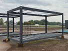Rama kontenera, skrecana, kontener składak, Flat-Pack - 2
