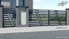 Brama skrzydłowa, nowoczesne ogrodzenia panelowe, balustrady - 11