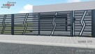 Brama skrzydłowa, nowoczesne ogrodzenia panelowe, balustrady - 13