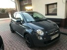 Fiat 500 Cabrio PDC Garażowany rzadki kolor zadbany bluetooth - 1