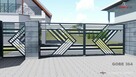 Brama skrzydłowa, nowoczesne ogrodzenia panelowe, balustrady - 7
