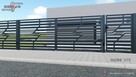 Brama skrzydłowa, nowoczesne ogrodzenia panelowe, balustrady - 12