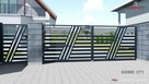 Brama skrzydłowa, nowoczesne ogrodzenia panelowe, balustrady - 9