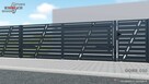 Brama skrzydłowa, nowoczesne ogrodzenia panelowe, balustrady - 4