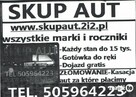 Skup Aut za Gotówkę tel.505964223 kupię każde auto - 4