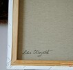 Irysy, ręcznie malowany olejny, Lidia Olbrycht - 8