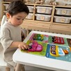 WOOPIE GREEN Układanka Drewniana Klocki Pojazdy Montessori F - 4