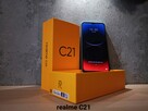 Realme C21 32GB Cross Blue Idealny stan Dual SIM Tanio - 3