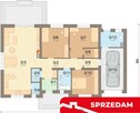 Nowy dom parterowy 128 m2 / 10,50 ara - 6