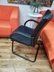 Fotel krzesło konferencyjne skórzane fotele krzesła - 5