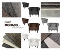 Stylowy Fotel Tapicerowany Klubowy Monaco - Salon i Producen - 3