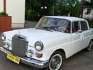 Białym zabytkowym mercedesem do ślubu 1963 rok - 9