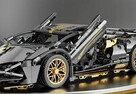 Klocki konstrukcyjne 1:14 Czarne Lamborghini 1280el - 2