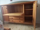 Komplet drewnianych mebli z fabryki Swarzędz. - 5