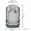Fotelik samochodowy MT5 Grey 15-36kg Capsula - 3