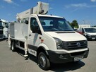 Volkswagen Crafter 4x4 Zwyżka 21m P210BK JIP-Ogon udt Zasięg Boczny 16-metr Iveco 55S18 - 6