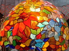 Lampa witrażowa wisząca - 9