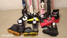 Narty 80 i 100 cm. Buty 20,5 i 21,5 cm i inne - 3