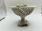 Porcelana włoska koszyczek żardiniera Bassano - 9