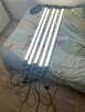 Słupki LED, komplet słupki+ lampy, oświetlenie Fotobudka 360 - 4