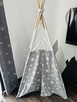 Meble dzieciece biale szare domki miasto lozko lampa tipi - 12