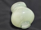 PRL klosz lampy szklany mały mleczny - 9