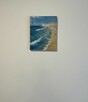 Nadmorski spacer – obraz olejny 24×30 cm - 6