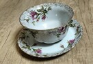Flaczarka z talerzykiem IWONA Porcelana Chodzież miseczka - 4