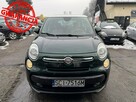 Fiat 500L L 1.4 Turbo Lounge, Klimatronic 2-stref, 2 kpl. kół, Kamera, PDC - 3