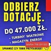 Turbina wiatrowa , instalacja PV i magazyn energii za 42000 - 8