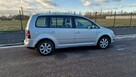 Volkswagen Touran 2.0TDi 140KM 2007r AUTOMAT Klima Navi Duży Wyświetlacz Tempomat - 4