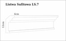 LS.7. Gzymsy sufitowe XPS. Lekkie, tanie, pod wymiar.. - 2