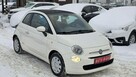 Fiat 500 ledy super stan zarejestrowany biała perła - 4