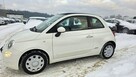 Fiat 500 ledy super stan zarejestrowany biała perła - 9