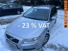 Volvo V70 Skóry, ksenony, klimatronic, Isofix, parktronik, pod. fotele, el.klapa