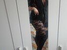 Fantazyjne legginsy lateks, XL - 5