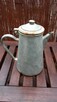 Stary aluminiowy dzbanek do kawy/herbaty retro vintage - 3