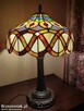 Okazja Lampa witrażowa w stylu Tiffany, wys. 48 cm