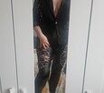 Fantazyjne legginsy lateks, XL - 2