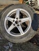 Felgi aluminiowe 16 5x112 opony zimowe 400pln Audi orginalne - 11