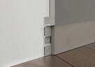 Listwa cokołowa przypodłogowa aluminiowa zlicowana ze ścianą - 2