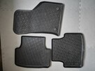 3 oryg. dywaniki gumowe Skoda Octavia 3 świetny stan