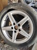 Felgi aluminiowe 16 5x112 opony zimowe 400pln Audi orginalne - 7