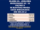 Oława 2 pokoje-kuchnia-II piętro-45,15 m2-balkon-winda - 3