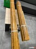 PACZKA SZTACHET stalowych ZŁOTY DĄB 1.50m i 1.20m na ogrodze - 3