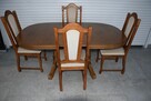 stół rozkłdany i 4 krzesła - komplet w super stanie - 5