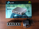 TP-Link TL-SG105E. Switch 5 portów, praktycznie nieużywany