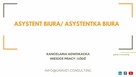 ASYSTENT BIURA/ ASYSTENTKA BIURA