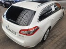 PEUGEOT 508 SW BIAŁA PERŁA METALIK STAN IDEALNY PANORAMA !SERWISOWANY - 9